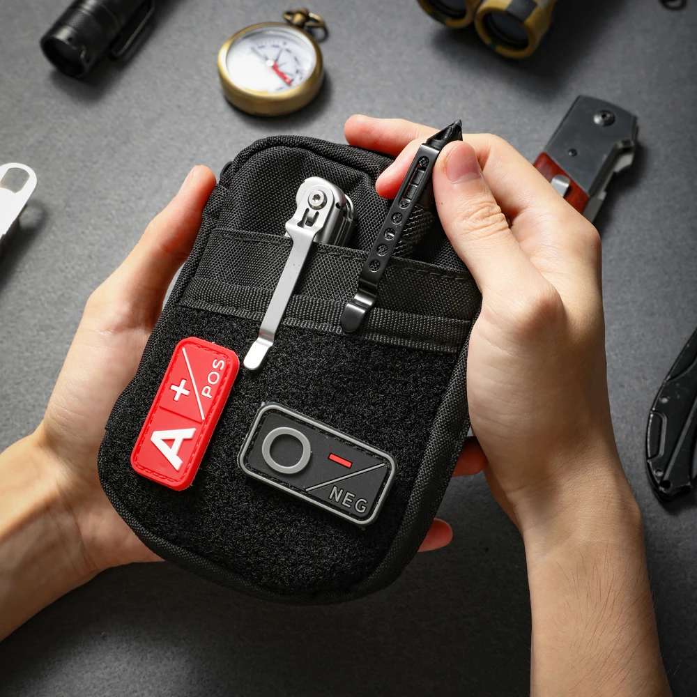 Organizador EDC compacto para guardar multitools
