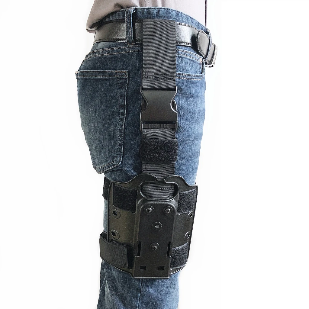 Funda pistola drop-leg táctica plataforma para muslo ajuste rápido - imagen 3