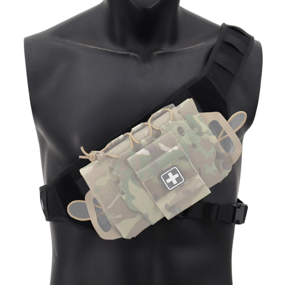 Bandolera MOLLE para pecho y hombro en nailon ajustable - imagen 2