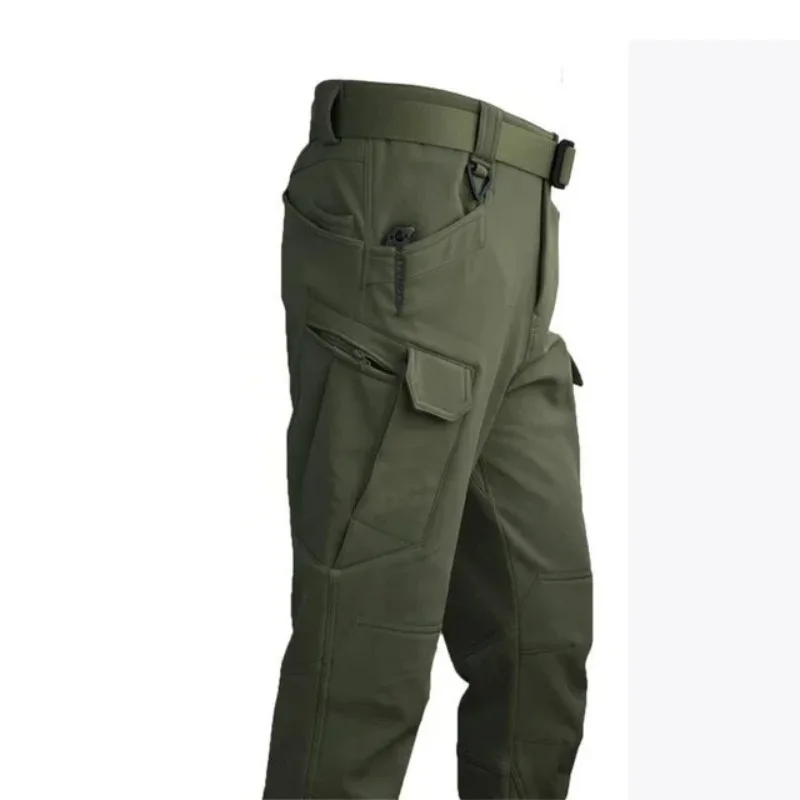 Pantalones tácticos cargo camuflaje multibolsillos al desgaste - imagen 5