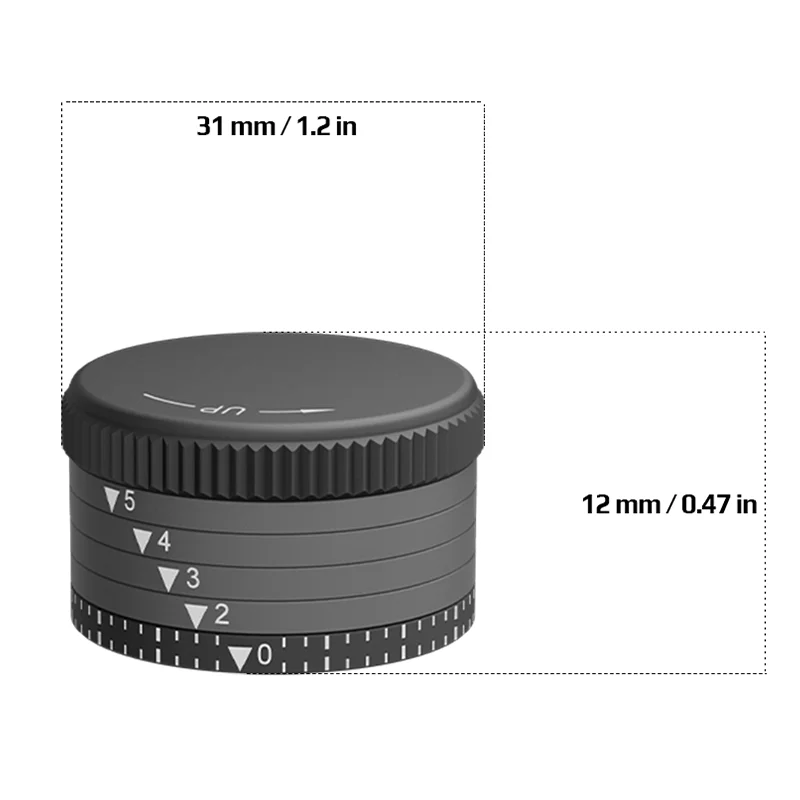 Visor de caza Continental X6 y X8 vectorial torreta balística - imagen 3
