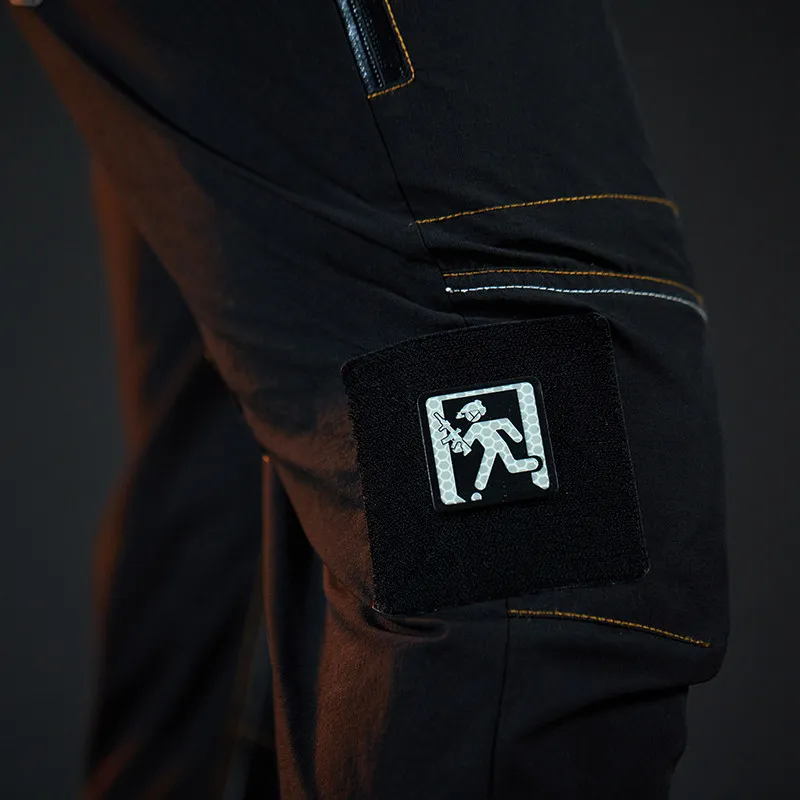 Parche táctico luminoso acrílico de seguridad para brazalete