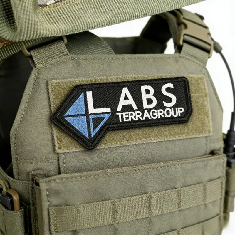 Terragroup Labs Parche bordado táctico insignia moral velcro - imagen 5