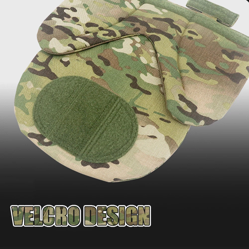 Chaleco táctico combate nylon 500D con placa colgante e inguinal - imagen 3