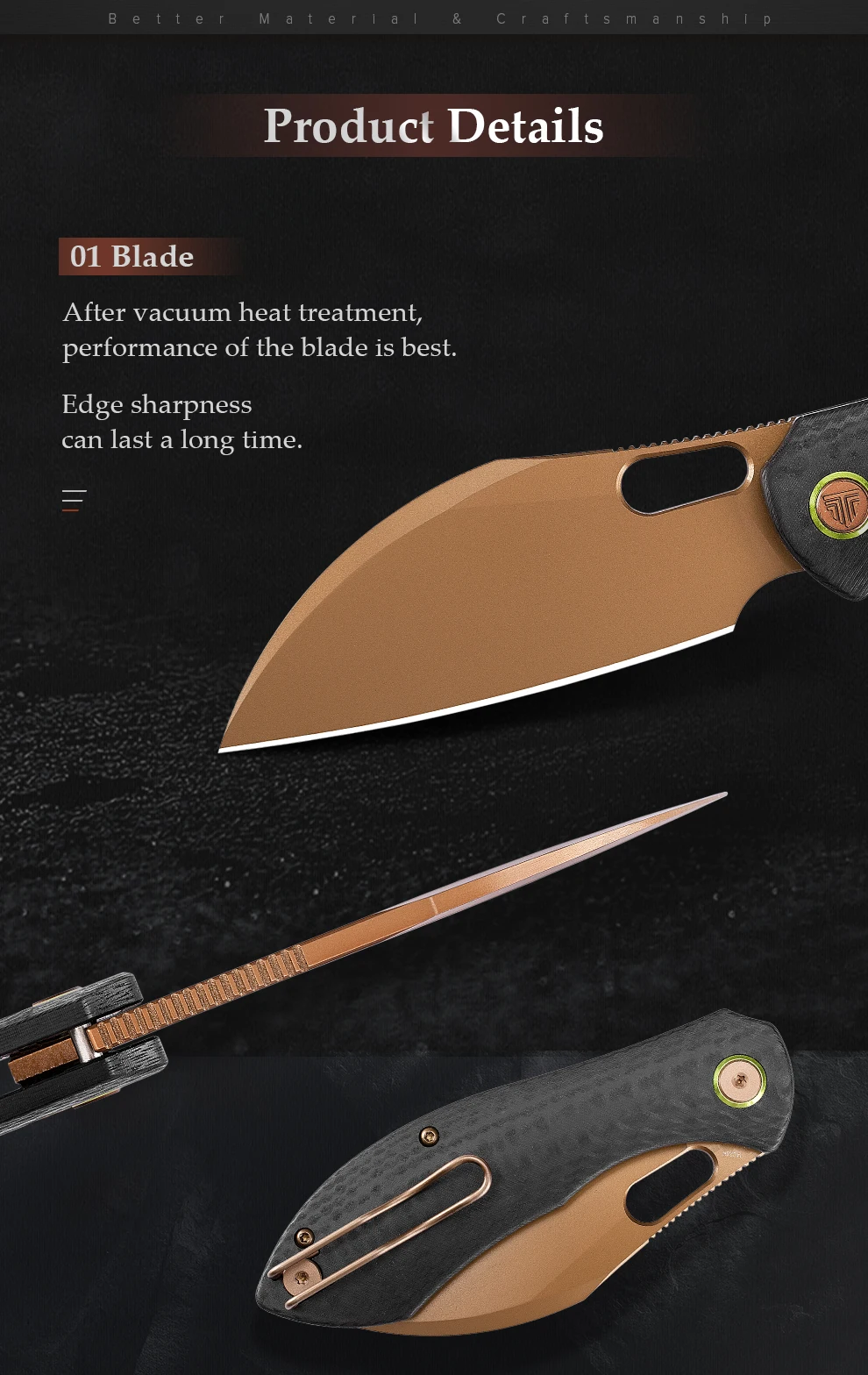 Cuchillo plegable en contexto de EDC