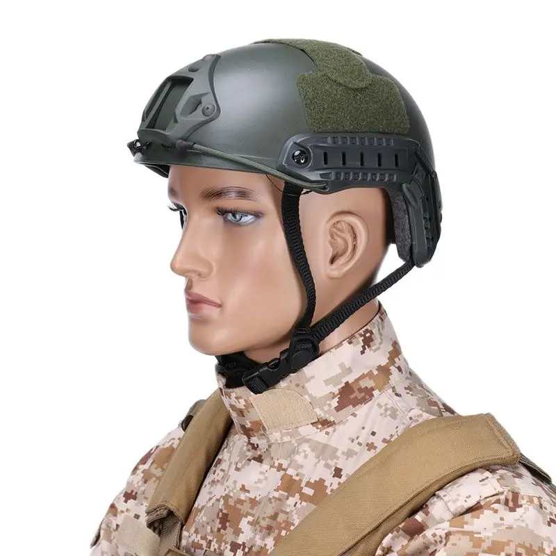 Casco táctico protector MH para airsoft, paintball, aire libre y moto - imagen 5