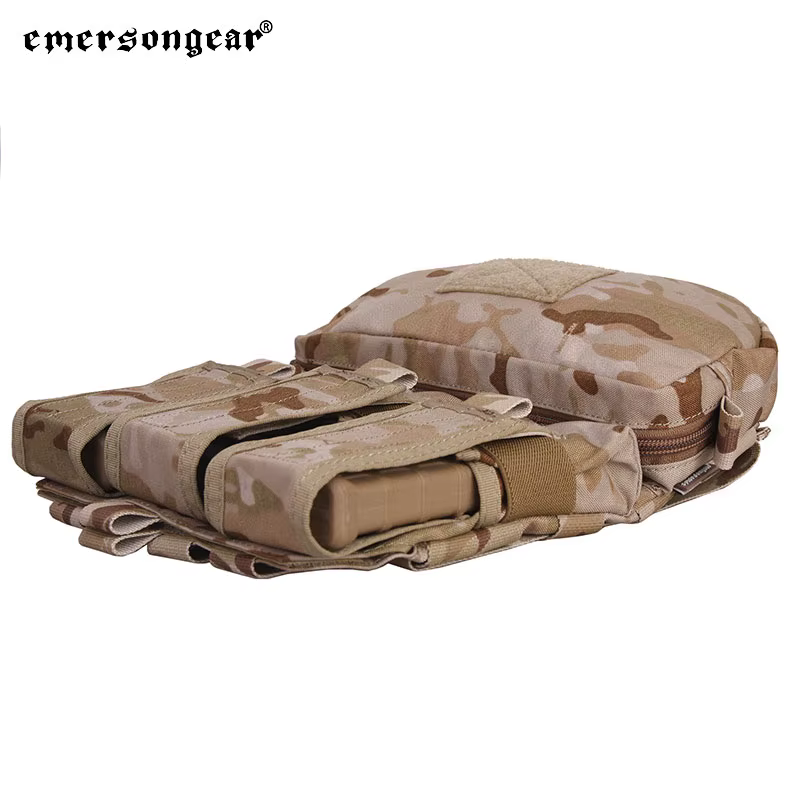 Emersongear Panel trasero táctico MOLLE Assault con bolsas munición - imagen 5