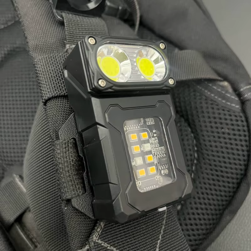 Luz de trabajo táctica EDC IP45 portátil con clip MOLLE - imagen 4