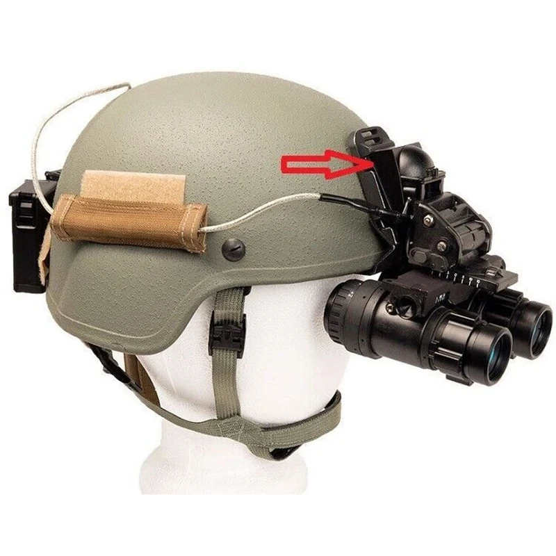 Placa adaptadora NVG para casco, montaje ANVIS Airsoft - imagen 2