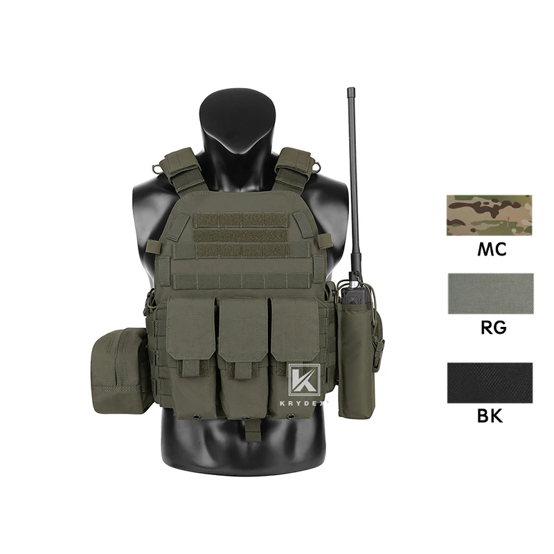 Chaleco MOLLE con cargadores frontales