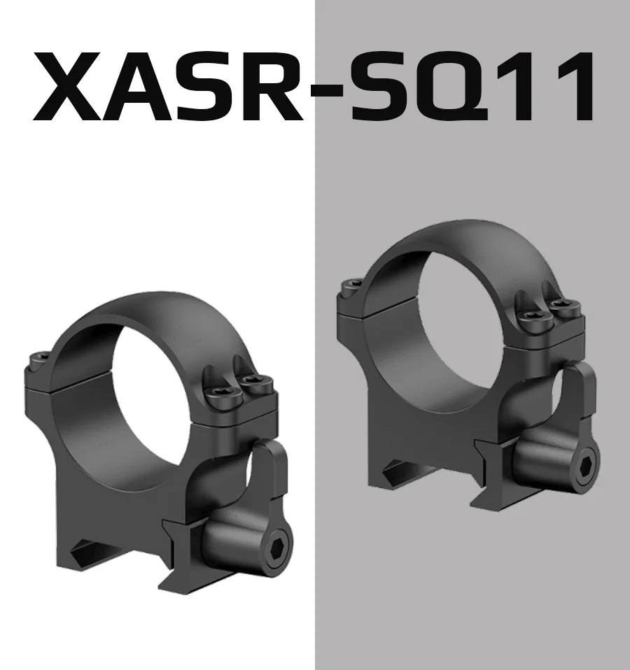 Anillos de alcance Vector Optics montados en riel Picatinny