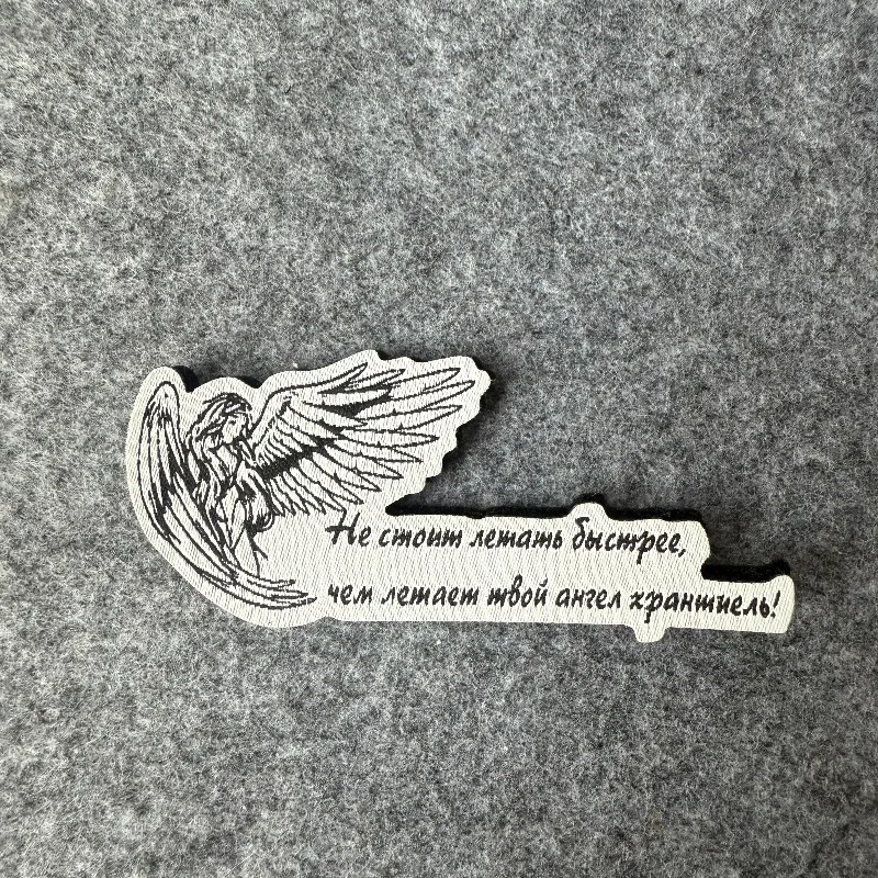 Parche táctico ala de ángel con gancho y bucle para mochila - imagen 4