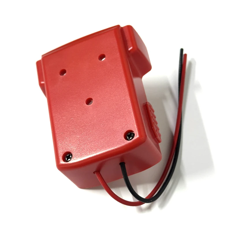Detalle de los cables de 14AWG del adaptador