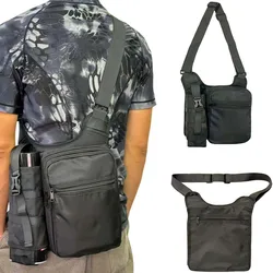 Bolsa táctica impermeable capacidad hombre bolsillo lateral botella