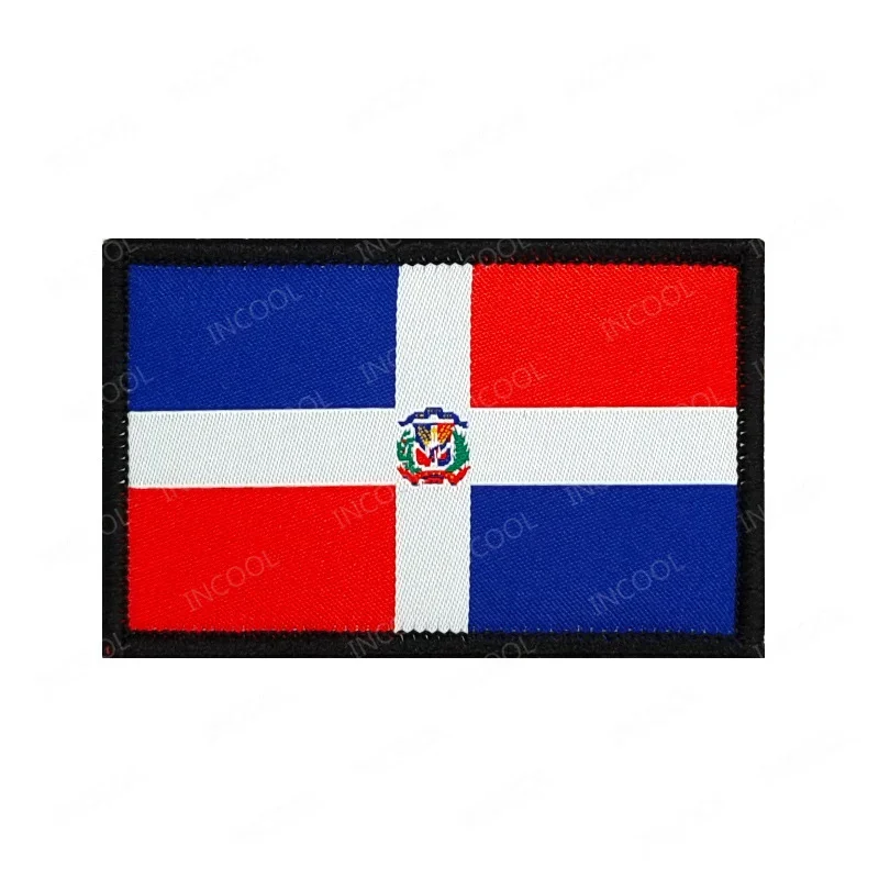 Brazalete táctico PVC bandera República Dominicana - imagen 5
