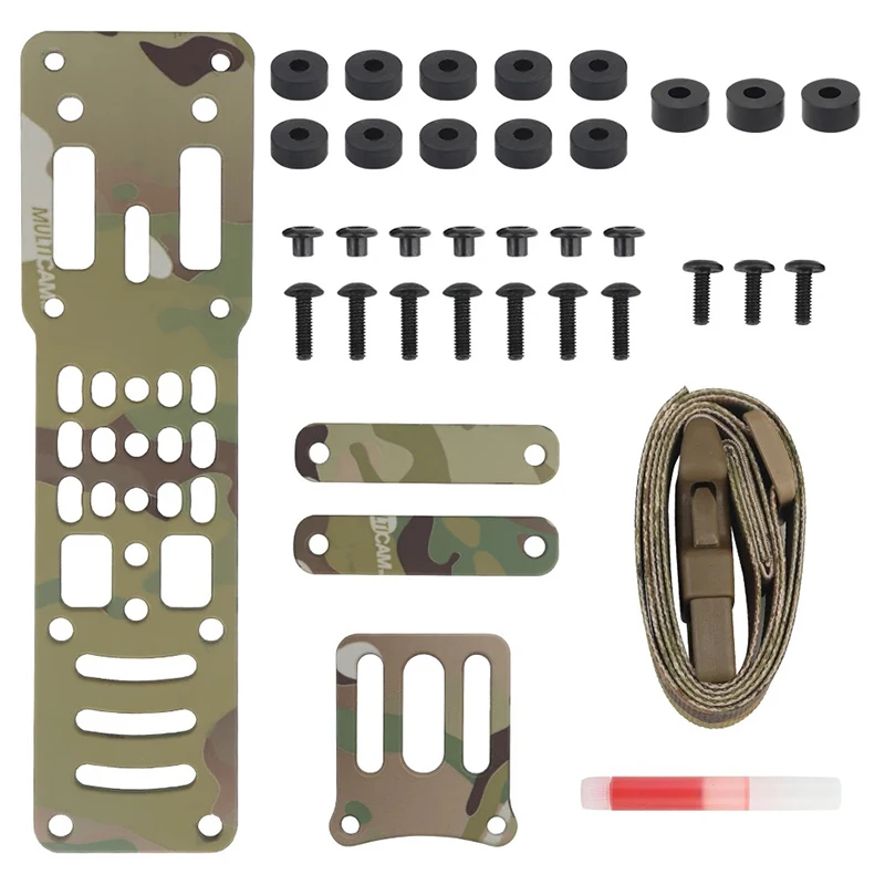 Adaptador QLS metálico para funda de pistola MOLLE liberación rápida - imagen 3