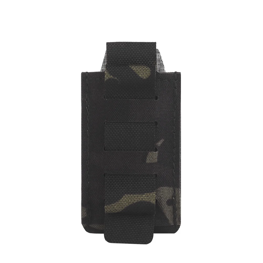 Bolsa táctica MOLLE para cargador con porta linterna - imagen 2
