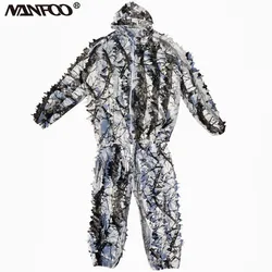Traje ghillie camuflaje biónico 3D transpirable caza y fotografía