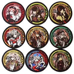 Parche bordado anime 404 Squad – Brazalete táctico MOLLE para mochila