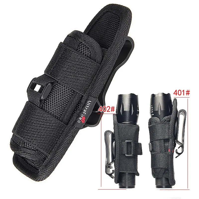 Funda táctica giratoria porta linterna – Nylon perfil bajo - imagen 5