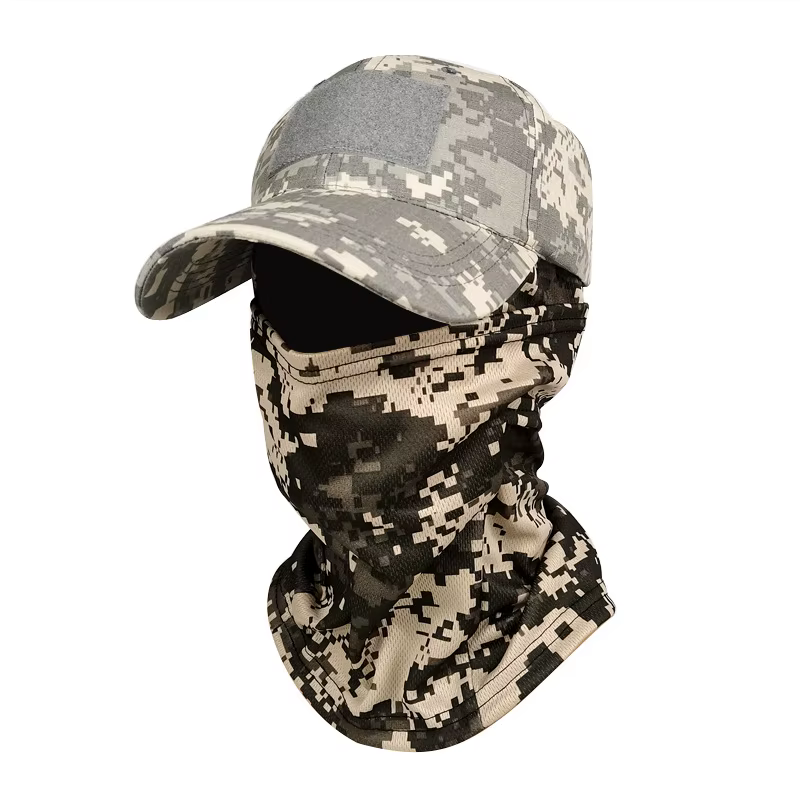 Pasamontañas táctico airsoft – Polaina convertible y gorra multifunción