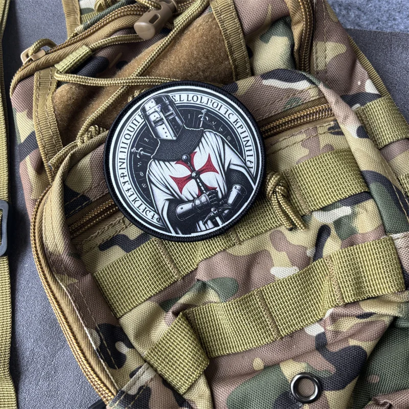 Parche táctico con insignia militar de moral