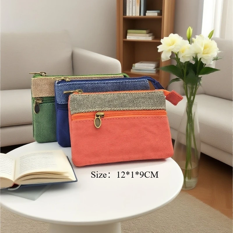 Bolso táctico organizador cuadrado multicapa de algodón sólido - imagen 2