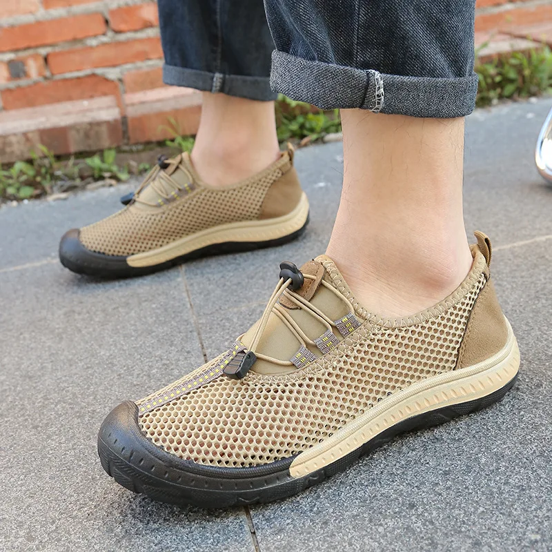 Zapatillas senderismo hombre transpirables – Calzado ligero trekking - imagen 3