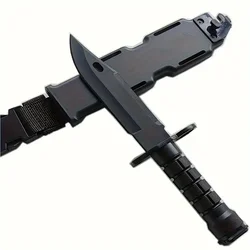 Cuchillo táctico M9 de goma para airsoft y entrenamiento militar