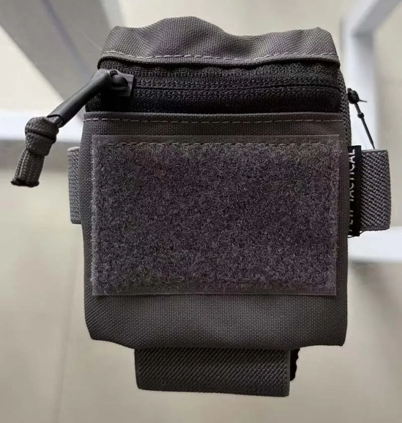 Chaleco táctico MOLLE de caza con funda organizadora para cuaderno - imagen 3