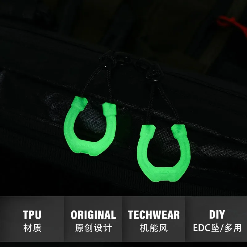 Mochila táctica EDC modular con tirador y bolso lateral de cremallera - imagen 3