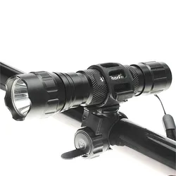Abrazadera linterna bicicleta ajuste 360°