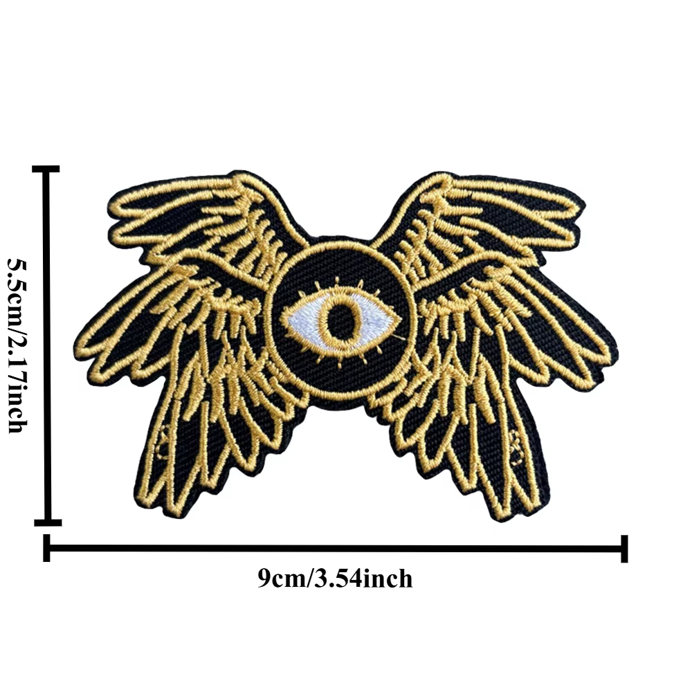 Parche táctico bordado Ángel cristiano Seraph con velcro MOLLE