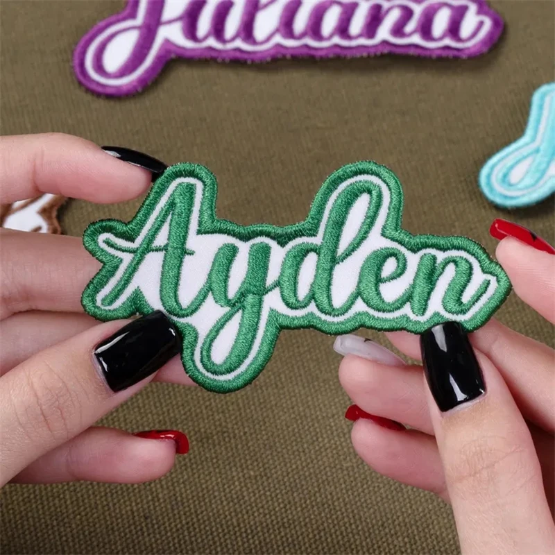 Parche personalizado bordado termoadhesivo con velcro para coser - imagen 4