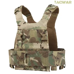 Portador de placa MOLLE perfil bajo – Chaleco táctico Airsoft