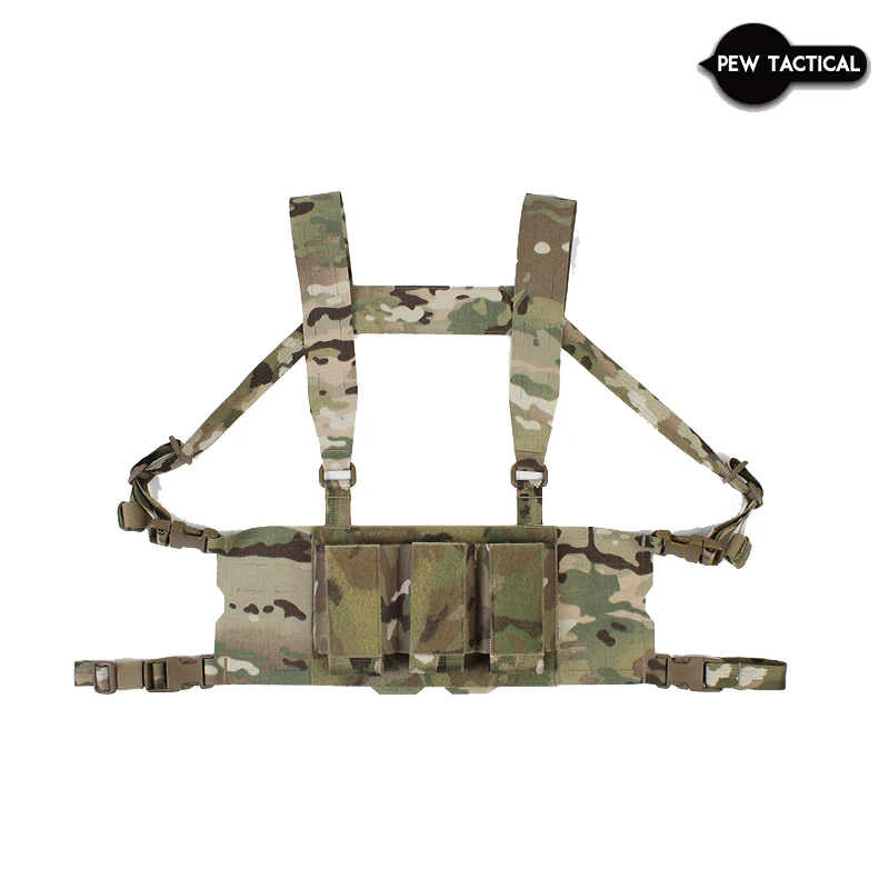 PEW Tactical Ferro Style rig de pecho táctico compatible panel canguro - imagen 4