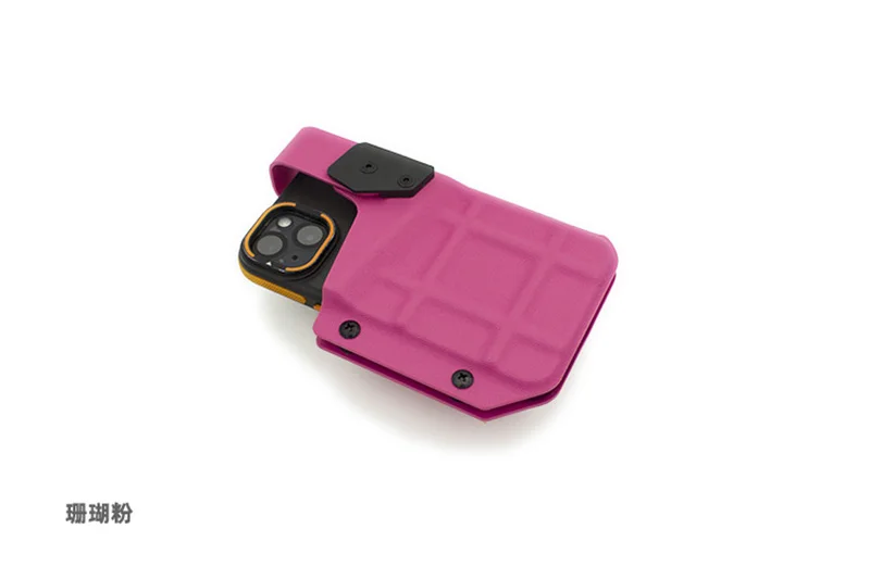 Funda táctica desmontaje rápido para móvil MOLLE con cierre bloqueo - imagen 4