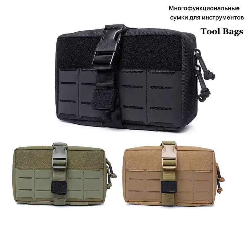 Kit médico táctico bolsa de cintura con bolsillo para revistas