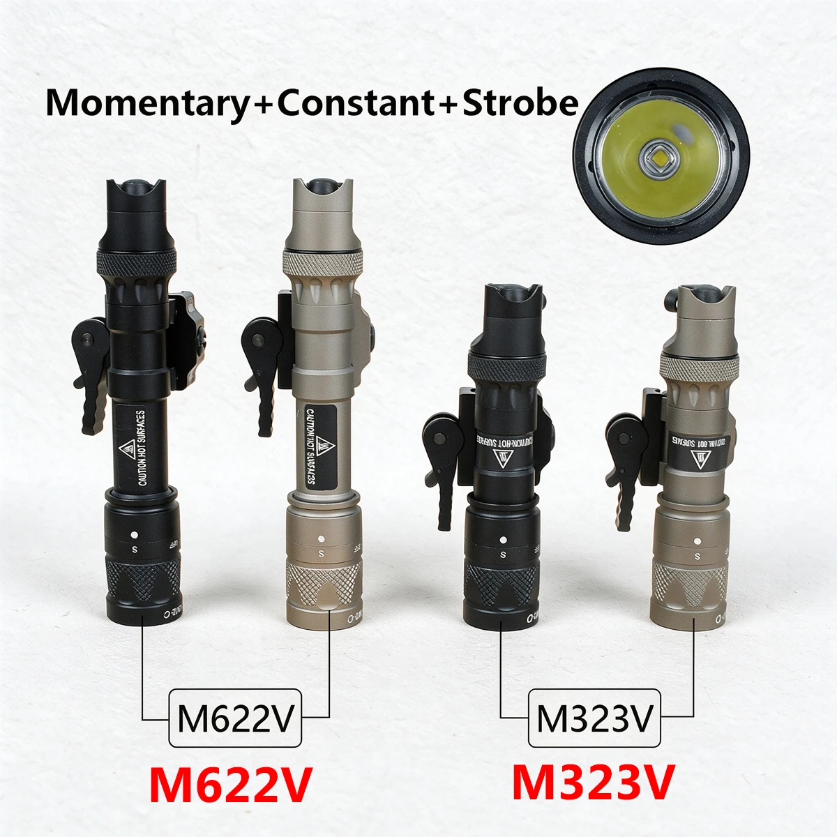 SureFire Linterna Táctica LED Estroboscópica con Montaje M-LOK - imagen 5