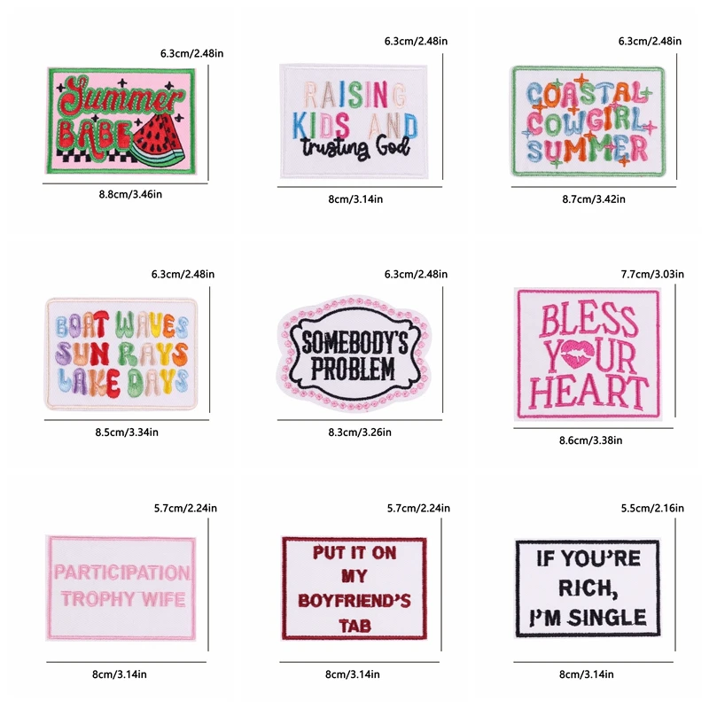 Parches para chaquetas y mochilas