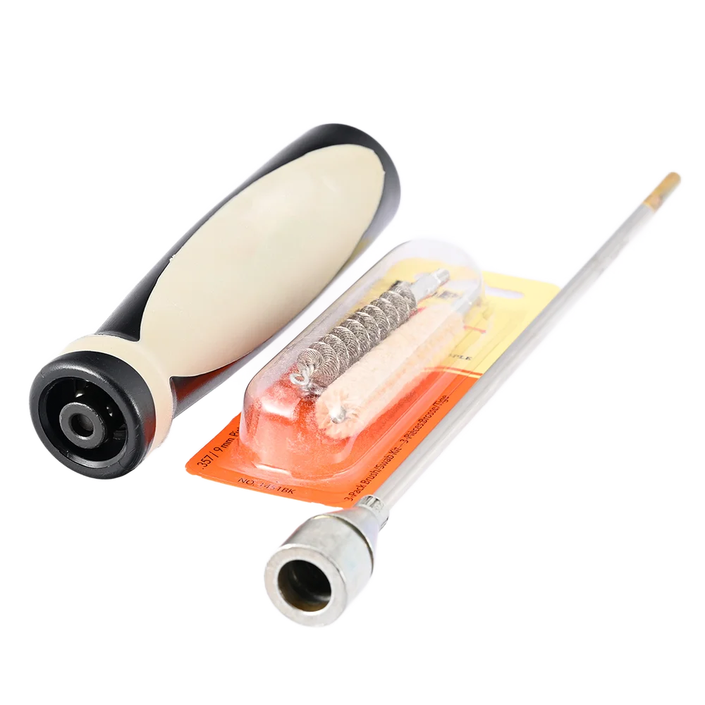 Kit de limpieza para pistolas multicalibre varilla giratoria 360