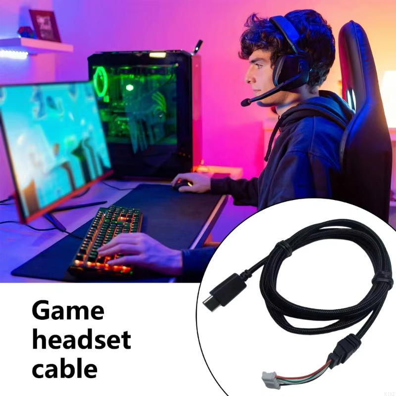 Cable USB-C para auriculares ROG gaming, audio nítido y claro - imagen 2