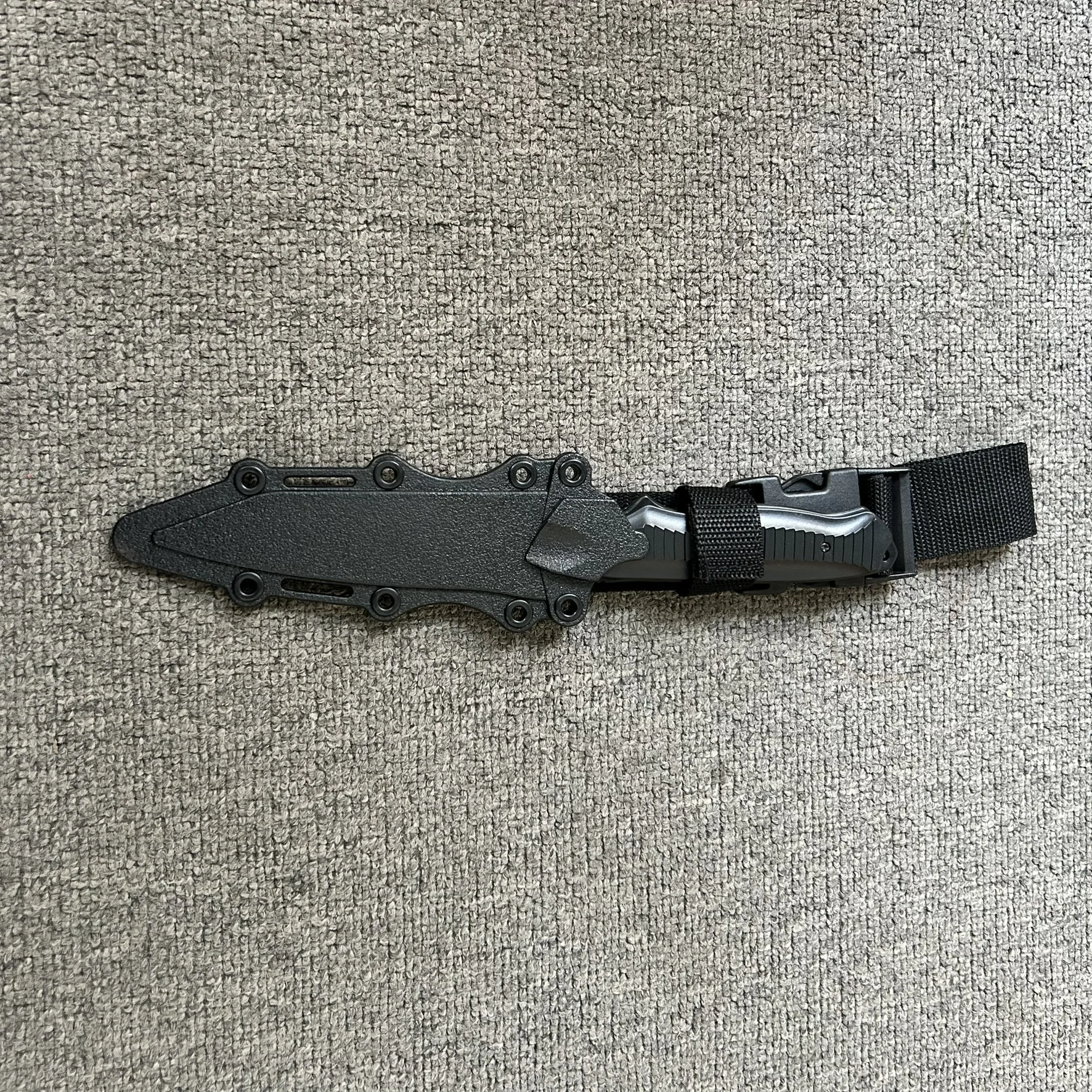 Cuchillo táctico punta de goma para cosplay utilería rol - imagen 2