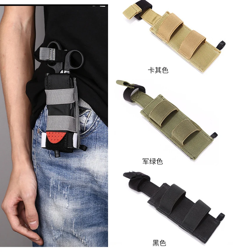 Bolsa táctica MOLLE para torniquete con correa, soporte y funda - imagen 5