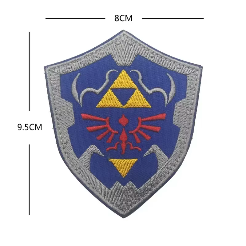 Parche moral táctico Zelda Legends autoadhesivo para uniforme - imagen 5