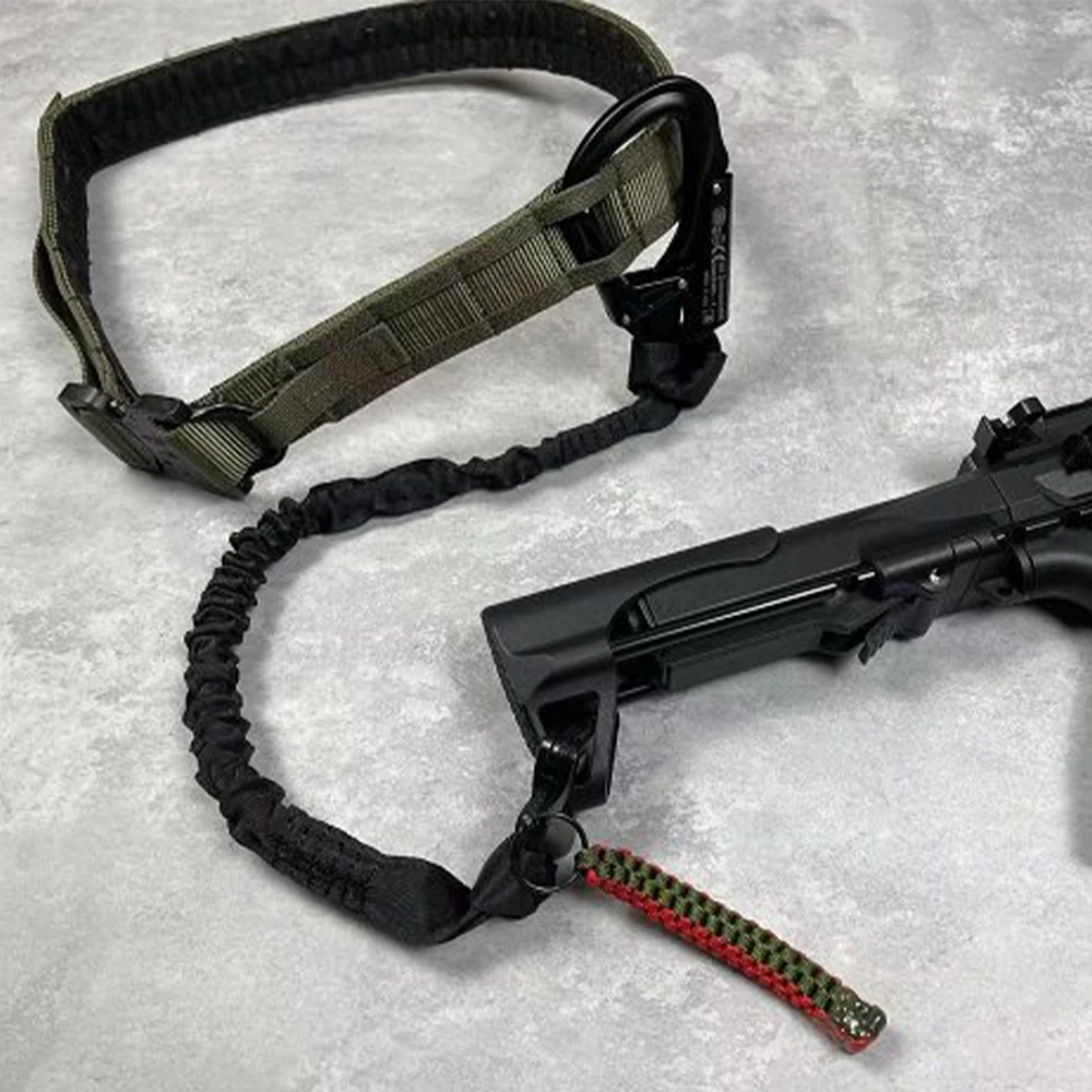 Arnés táctico de paracaidismo con doble hebilla de seguridad - imagen 4