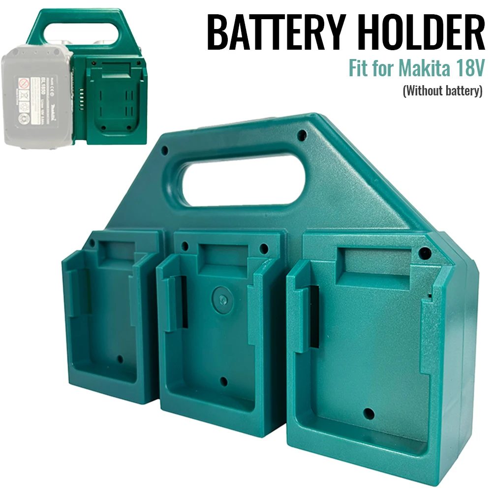 Makita Soporte organizador para baterías con ranuras de transporte - imagen 5
