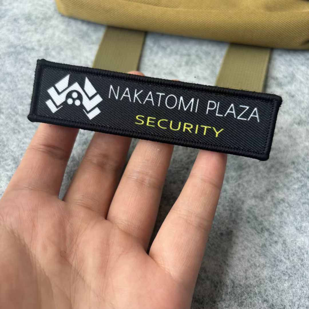 Parche táctico USA Nakatomi Plaza con velcro para mochila - imagen 3