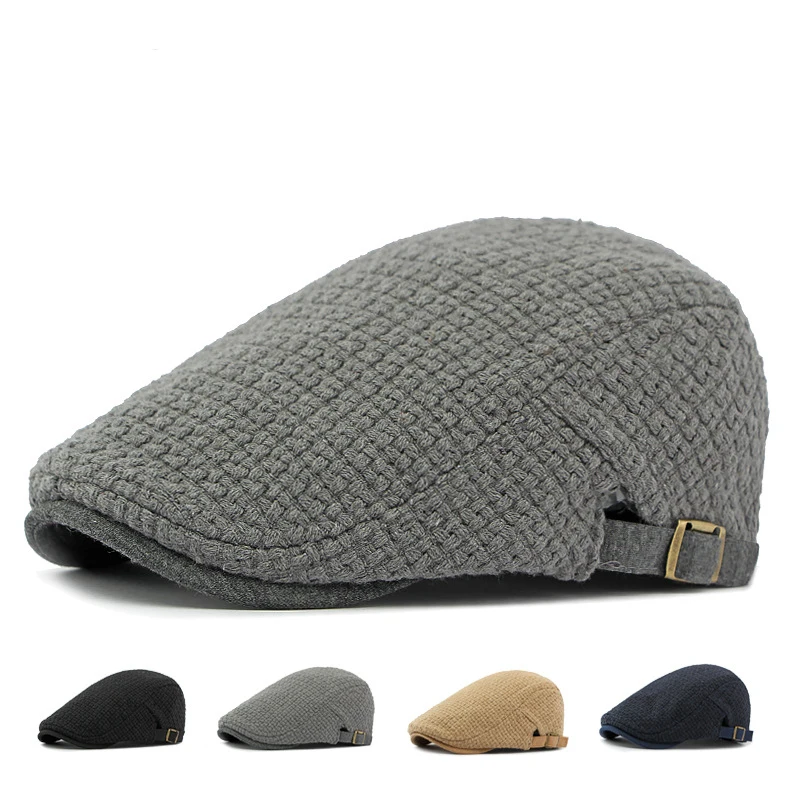 Gorra plana tipo taxista ajustable para hombre y mujer - imagen 3