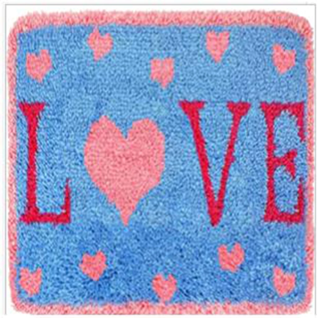 Simple Love kit de gancho y pestillo para bordado arcoíris clásico - imagen 2
